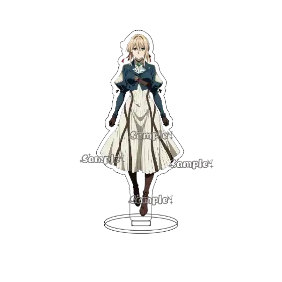 1 Anime Violet Evergarden Violet Acrylic Standee Cartoon Character Desk Display Stand Custom Charm Phone Personalized, Keychain, Mô Hình Đứng Standee Anime, In 2 Mặt, Cao 6cm, Trang Trí Decor Bàn Học, Balo 6 1 Anime Violet Evergarden Violet Acrylic Standee Cartoon Character Desk Display Stand Custom Charm Phone Personalized, Keychain, Mô Hình Đứng Standee Anime, In 2 Mặt, Cao 6cm, Trang Trí Decor Bàn Học, Balo - Ảnh 6