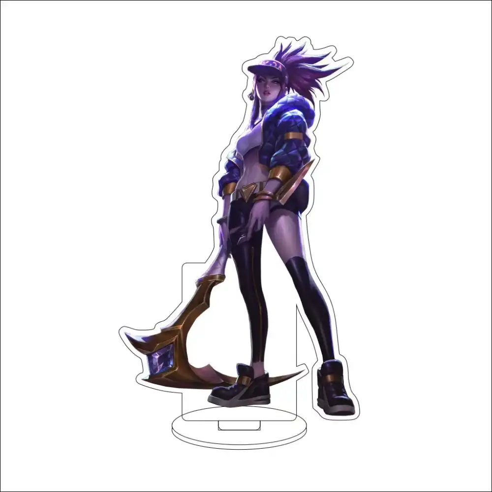 1 Anime Yasuo Kai'sa Seraphine Akali Xayah Rakan Cos Acrylic Figure Stand Ornaments Custom Charm Phone Personalized, Keychain, Mô Hình Đứng Standee Anime, In 2 Mặt, Cao 6cm, Trang Trí Decor Bàn Học, Balo 4 1 Anime Yasuo Kai'sa Seraphine Akali Xayah Rakan Cos Acrylic Figure Stand Ornaments Custom Charm Phone Personalized, Keychain, Mô Hình Đứng Standee Anime, In 2 Mặt, Cao 6cm, Trang Trí Decor Bàn Học, Balo - Ảnh 4