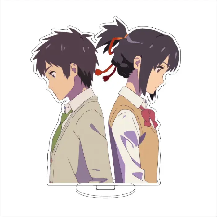 1 Anime Your Name Tachibana Taki Miyamizu Mitsuha Cos Acrylic Figure Stand Ornaments Custom Charm Phone Personalized, Keychain, Mô Hình Đứng Standee Anime, In 2 Mặt, Cao 6cm, Trang Trí Decor Bàn Học, Balo 8 1 Anime Your Name Tachibana Taki Miyamizu Mitsuha Cos Acrylic Figure Stand Ornaments Custom Charm Phone Personalized, Keychain, Mô Hình Đứng Standee Anime, In 2 Mặt, Cao 6cm, Trang Trí Decor Bàn Học, Balo - Ảnh 8