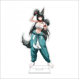 1 Anime Zenless Zone Zero Cosplay Acrylic Figure Stand Plate Hoshimi Miyabi Ornaments Gifts Custom Charm Phone Personalized, Keychain, Mô Hình Đứng Standee Anime, In 2 Mặt, Cao 6cm, Trang Trí Decor Bàn Học, Balo