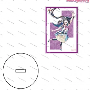 1 Anime Zombie Land Saga Dream Galaxy Paradise Acrylic Stand Modle Desktop Decoration Game Custom Charm Phone Personalized, Keychain, Mô Hình Đứng Standee Anime, In 2 Mặt, Cao 6cm, Trang Trí Decor Bàn Học, Balo