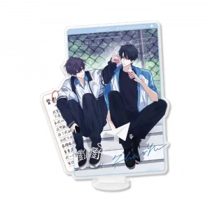 1 Charm Anime Fake Slackers Acrylic Stand Model Cosplay Characters Ornament Accessories Custom Charm Phone Personalized, Keychain, Mô Hình Đứng Standee Anime, In 2 Mặt, Cao 6cm, Trang Trí Decor Bàn Học, Balo