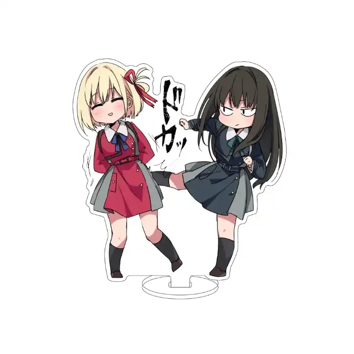 1 Charm Anime Lycoris Recoil Acrylic Stand Model Cosplay Characters Ornament Accessories Custom Charm Phone Personalized, Keychain, Mô Hình Đứng Standee Anime, In 2 Mặt, Cao 6cm, Trang Trí Decor Bàn Học, Balo 2 1 Charm Anime Lycoris Recoil Acrylic Stand Model Cosplay Characters Ornament Accessories Custom Charm Phone Personalized, Keychain, Mô Hình Đứng Standee Anime, In 2 Mặt, Cao 6cm, Trang Trí Decor Bàn Học, Balo - Ảnh 2
