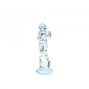 1 Charm Anime Sword Art Online Acrylic Stand Keychain Model Cosplay Characters Ornament Custom Charm Phone Personalized, Keychain, Mô Hình Đứng Standee Anime,  In 2 Mặt, Cao 6cm, Trang Trí Decor Bàn Học, Balo