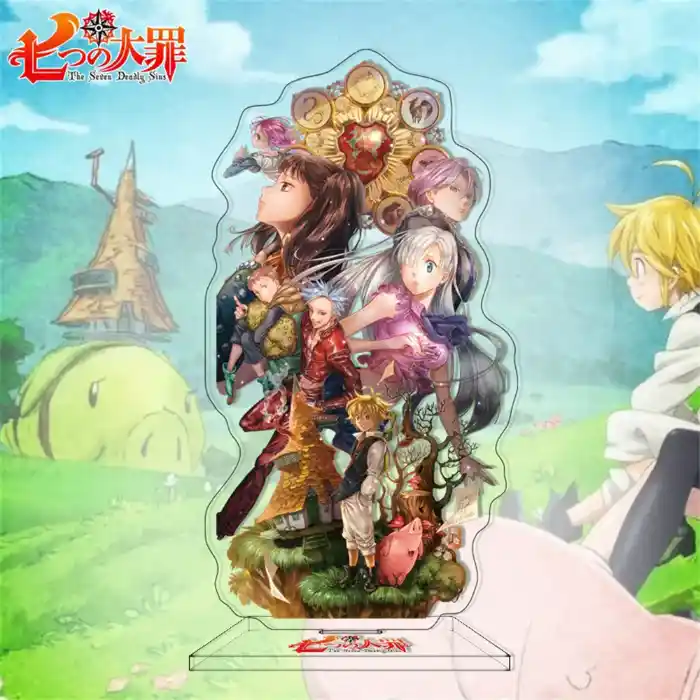1 Charm Anime The Seven Deadly Sins Acrylic Stand Model Cosplay Characters Ornament Custom Charm Phone Personalized, Keychain, Mô Hình Đứng Standee Anime, In 2 Mặt, Cao 6cm, Trang Trí Decor Bàn Học, Balo 3 1 Charm Anime The Seven Deadly Sins Acrylic Stand Model Cosplay Characters Ornament Custom Charm Phone Personalized, Keychain, Mô Hình Đứng Standee Anime, In 2 Mặt, Cao 6cm, Trang Trí Decor Bàn Học, Balo - Ảnh 3