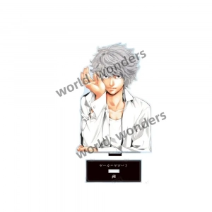 1 Death Note Acrylic Stand Yagami Light Figure Desk Ornaments Misamisa Statue L·lawliet Custom Charm Phone Personalized, Keychain, Mô Hình Đứng Standee Anime, In 2 Mặt, Cao 6cm, Trang Trí Decor Bàn Học, Balo