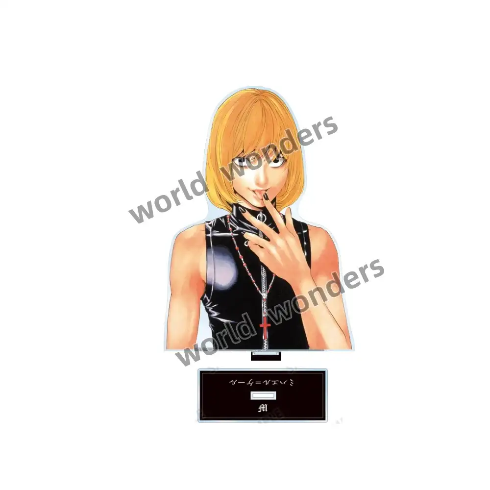 1 Death Note Acrylic Stand Yagami Light Figure Desk Ornaments Misamisa Statue L·lawliet Custom Charm Phone Personalized, Keychain, Mô Hình Đứng Standee Anime, In 2 Mặt, Cao 6cm, Trang Trí Decor Bàn Học, Balo 2 1 Death Note Acrylic Stand Yagami Light Figure Desk Ornaments Misamisa Statue L·lawliet Custom Charm Phone Personalized, Keychain, Mô Hình Đứng Standee Anime, In 2 Mặt, Cao 6cm, Trang Trí Decor Bàn Học, Balo - Ảnh 2