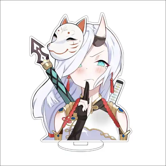 1 Game Anime Genshin Impact Shenhe Cos Acrylic Figure Stand Ornaments Goods Chrismas Gifts Custom Charm Phone Personalized, Keychain, Mô Hình Đứng Standee Anime, In 2 Mặt, Cao 6cm, Trang Trí Decor Bàn Học, Balo 2 1 Game Anime Genshin Impact Shenhe Cos Acrylic Figure Stand Ornaments Goods Chrismas Gifts Custom Charm Phone Personalized, Keychain, Mô Hình Đứng Standee Anime, In 2 Mặt, Cao 6cm, Trang Trí Decor Bàn Học, Balo - Ảnh 2