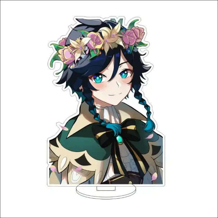 1 Game Anime Genshin Impact Venti Cos Acrylic Figure Stand Lovely Chrismas Gifts Cute Custom Charm Phone Personalized, Keychain, Mô Hình Đứng Standee Anime, In 2 Mặt, Cao 6cm, Trang Trí Decor Bàn Học, Balo 1 1 Game Anime Genshin Impact Venti Cos Acrylic Figure Stand Lovely Chrismas Gifts Cute Custom Charm Phone Personalized, Keychain, Mô Hình Đứng Standee Anime, In 2 Mặt, Cao 6cm, Trang Trí Decor Bàn Học, Balo