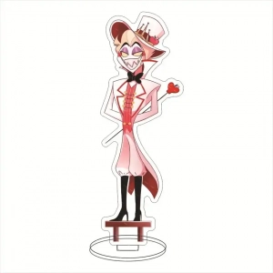 1 Hazbin Charlie Morningstar Vaggie Alastor Acrylic Figure Stand Figure Desktop Ornament Custom Charm Phone Personalized, Keychain, Mô Hình Đứng Standee Anime,  In 2 Mặt, Cao 6cm, Trang Trí Decor Bàn Học, Balo