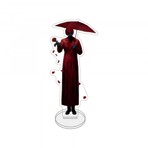 1 Homicipher Red Umbrella Man Acrylic Standee Keychain, Horror Game Character Desk Decor, Custom Charm Phone Personalized, Keychain, Mô Hình Đứng Standee Anime, In 2 Mặt, Cao 6cm, Trang Trí Decor Bàn Học, Balo