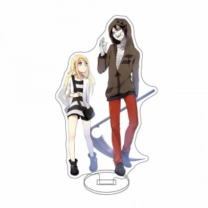 1 Hot Anime Angels Of Death Acrylic Stand Model Cosplay Charm Characters Ornament Custom Charm Phone Personalized, Keychain, Mô Hình Đứng Standee Anime, In 2 Mặt, Cao 6cm, Trang Trí Decor Bàn Học, Balo