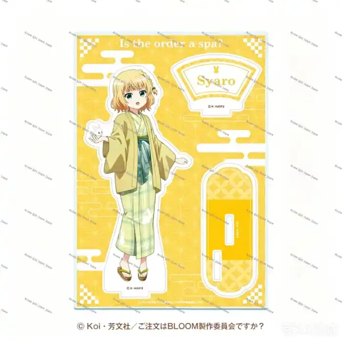 1 Hot Anime Is The Order A Rabbit? Acrylic Stand Model Keychain Charm Characters Ornament Custom Charm Phone Personalized, Keychain, Mô Hình Đứng Standee Anime, In 2 Mặt, Cao 6cm, Trang Trí Decor Bàn Học, Balo 2 1 Hot Anime Is The Order A Rabbit? Acrylic Stand Model Keychain Charm Characters Ornament Custom Charm Phone Personalized, Keychain, Mô Hình Đứng Standee Anime, In 2 Mặt, Cao 6cm, Trang Trí Decor Bàn Học, Balo - Ảnh 2