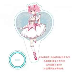 1 Hot Anime Puella Magi Madoka Magica Acrylic Stand Model Cosplay Characters Ornament Custom Charm Phone Personalized, Keychain, Mô Hình Đứng Standee Anime,  In 2 Mặt, Cao 6cm, Trang Trí Decor Bàn Học, Balo