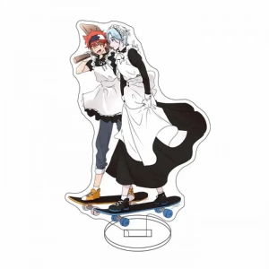 1 Hot Anime Sk8 The Infinity Acrylic Stand Model Cosplay Characters Ornament Accessories Custom Charm Phone Personalized, Keychain, Mô Hình Đứng Standee Anime,  In 2 Mặt, Cao 6cm, Trang Trí Decor Bàn Học, Balo