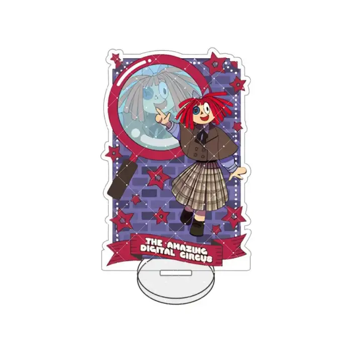 1 Magical Digital Circus Character Acrylic Standee Keychain Cute Anime Figure Desk Custom Charm Phone Personalized, Keychain, Mô Hình Đứng Standee Anime, In 2 Mặt, Cao 6cm, Trang Trí Decor Bàn Học, Balo 2 1 Magical Digital Circus Character Acrylic Standee Keychain Cute Anime Figure Desk Custom Charm Phone Personalized, Keychain, Mô Hình Đứng Standee Anime, In 2 Mặt, Cao 6cm, Trang Trí Decor Bàn Học, Balo - Ảnh 2