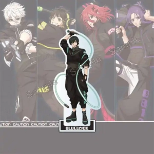 1 New Anime Blue Lock Acrylic Stand Characters Chibi Angel Style Figure Desk Decor Fans Custom Charm Phone Personalized, Keychain, Mô Hình Đứng Standee Anime, In 2 Mặt, Cao 6cm, Trang Trí Decor Bàn Học, Balo