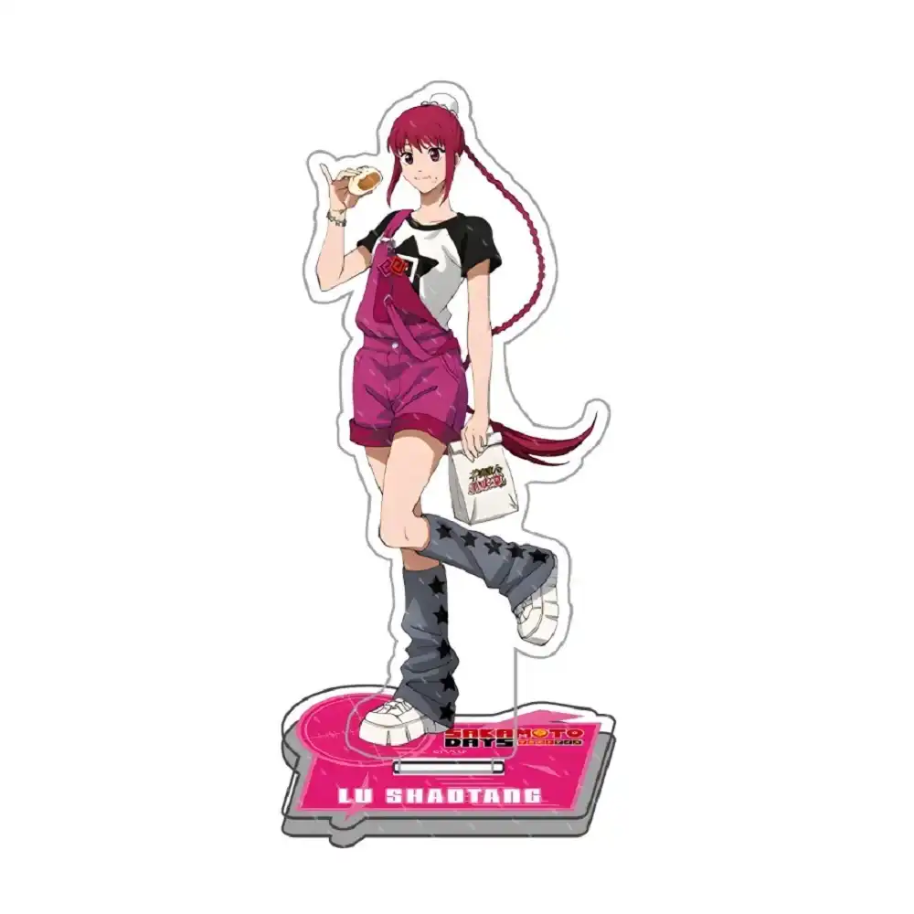 1 Sakamoto Days Acrylic Stand Cute Anime Figurine Line Draft Diagram Figurine Backpack Custom Charm Phone Personalized, Keychain, Mô Hình Đứng Standee Anime, In 2 Mặt, Cao 6cm, Trang Trí Decor Bàn Học, Balo 2 1 Sakamoto Days Acrylic Stand Cute Anime Figurine Line Draft Diagram Figurine Backpack Custom Charm Phone Personalized, Keychain, Mô Hình Đứng Standee Anime, In 2 Mặt, Cao 6cm, Trang Trí Decor Bàn Học, Balo - Ảnh 2