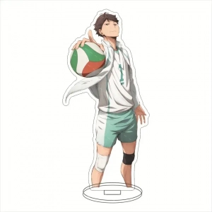 1 Volleyball Young Person Hd Acrylic Figure Stand Kageyama Tobio Figures Characters Custom Charm Phone Personalized, Keychain, Mô Hình Đứng Standee Anime,  In 2 Mặt, Cao 6cm, Trang Trí Decor Bàn Học, Balo