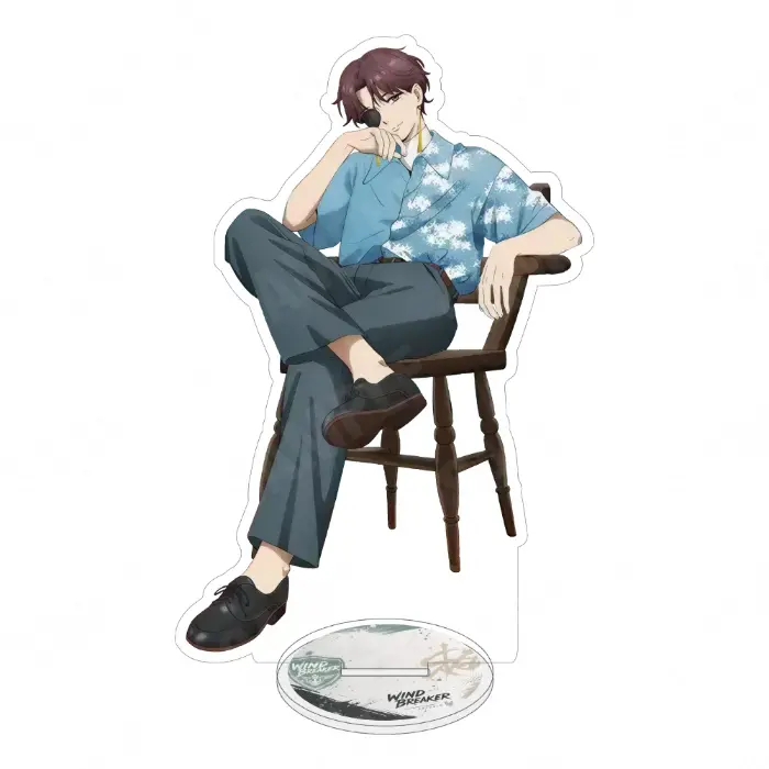 1 Wind Breaker Acrylic Stand Keychain Anime Character Haruka Sakura Hayato Suo Casual Custom Charm Phone Personalized, Keychain, Mô Hình Đứng Standee Anime, In 2 Mặt, Cao 6cm, Trang Trí Decor Bàn Học, Balo 3 1 Wind Breaker Acrylic Stand Keychain Anime Character Haruka Sakura Hayato Suo Casual Custom Charm Phone Personalized, Keychain, Mô Hình Đứng Standee Anime, In 2 Mặt, Cao 6cm, Trang Trí Decor Bàn Học, Balo - Ảnh 3