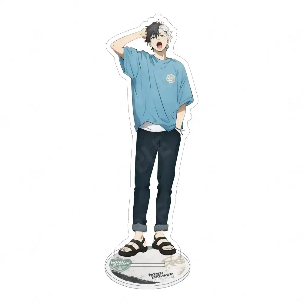1 Wind Breaker Acrylic Stand Keychain Anime Character Haruka Sakura Hayato Suo Casual Custom Charm Phone Personalized, Keychain, Mô Hình Đứng Standee Anime, In 2 Mặt, Cao 6cm, Trang Trí Decor Bàn Học, Balo 6 1 Wind Breaker Acrylic Stand Keychain Anime Character Haruka Sakura Hayato Suo Casual Custom Charm Phone Personalized, Keychain, Mô Hình Đứng Standee Anime, In 2 Mặt, Cao 6cm, Trang Trí Decor Bàn Học, Balo - Ảnh 6