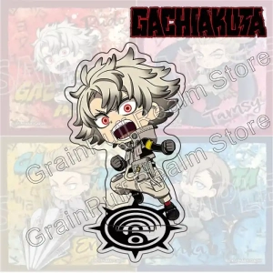 2026 Gachiakuta Chibi Acrylic Standee - Rudo Enjin Zanka Cute Anime Figure - Kawaii Desktop Custom Charm Phone Personalized, Keychain, Mô Hình Đứng Standee Anime,  In 2 Mặt, Cao 6cm, Trang Trí Decor Bàn Học, Balo