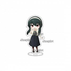 6pcs Anime Acrylic Stand Anya Forger Loid Forger Yor Family Q Version Ornament Cute Dessert Custom Charm Phone Personalized, Keychain, Mô Hình Đứng Standee Anime, In 2 Mặt, Cao 6cm, Trang Trí Decor Bàn Học, Balo