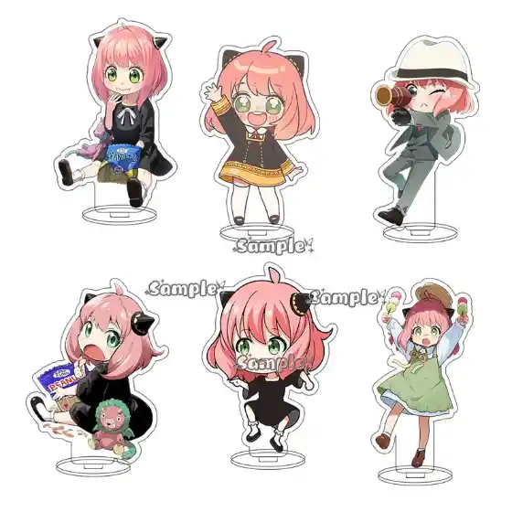 6pcs Anime Acrylic Stand Anya Forger Loid Forger Yor Family Q Version Ornament Cute Dessert Custom Charm Phone Personalized, Keychain, Mô Hình Đứng Standee Anime, In 2 Mặt, Cao 6cm, Trang Trí Decor Bàn Học, Balo 8 6pcs Anime Acrylic Stand Anya Forger Loid Forger Yor Family Q Version Ornament Cute Dessert Custom Charm Phone Personalized, Keychain, Mô Hình Đứng Standee Anime, In 2 Mặt, Cao 6cm, Trang Trí Decor Bàn Học, Balo - Ảnh 8