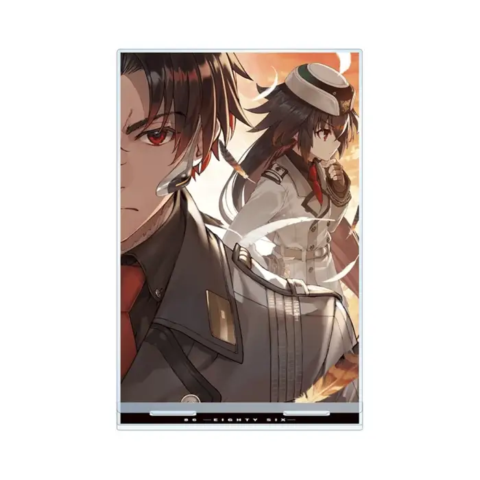 86 Eighty Six Group Vladilena & Shinei Acrylic Stand Keychain Anime Characters Desk Custom Charm Phone Personalized, Keychain, Mô Hình Đứng Standee Anime, In 2 Mặt, Cao 6cm, Trang Trí Decor Bàn Học, Balo 3 86 Eighty Six Group Vladilena & Shinei Acrylic Stand Keychain Anime Characters Desk Custom Charm Phone Personalized, Keychain, Mô Hình Đứng Standee Anime, In 2 Mặt, Cao 6cm, Trang Trí Decor Bàn Học, Balo - Ảnh 3