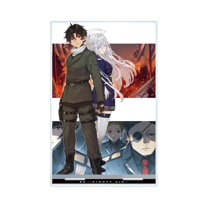 86 Eighty Six Group Vladilena & Shinei Acrylic Stand Keychain Anime Characters Desk Custom Charm Phone Personalized, Keychain, Mô Hình Đứng Standee Anime, In 2 Mặt, Cao 6cm, Trang Trí Decor Bàn Học, Balo 5 86 Eighty Six Group Vladilena & Shinei Acrylic Stand Keychain Anime Characters Desk Custom Charm Phone Personalized, Keychain, Mô Hình Đứng Standee Anime, In 2 Mặt, Cao 6cm, Trang Trí Decor Bàn Học, Balo - Ảnh 5