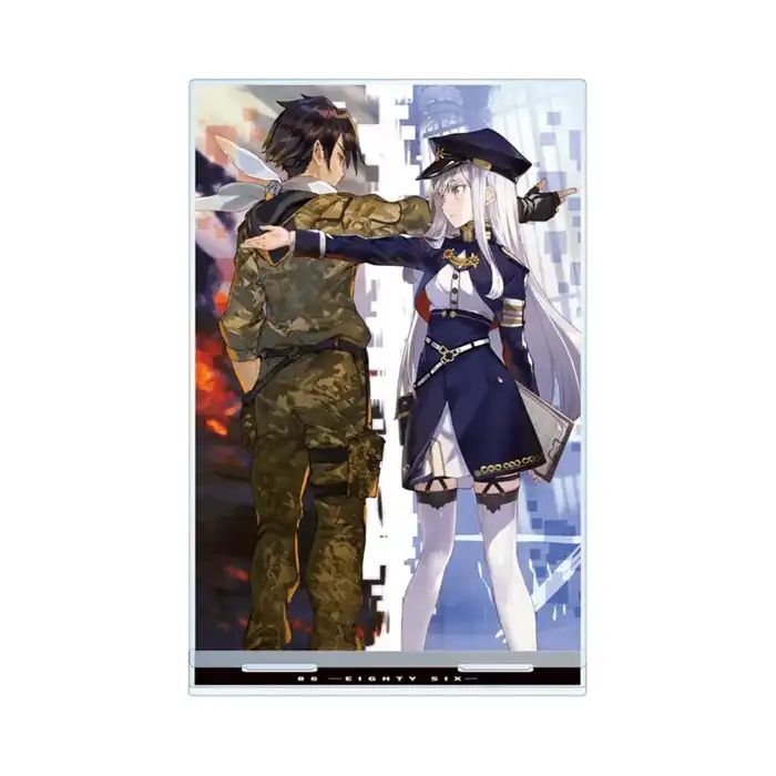 86 Eighty Six Group Vladilena & Shinei Acrylic Stand Keychain Anime Characters Desk Custom Charm Phone Personalized, Keychain, Mô Hình Đứng Standee Anime, In 2 Mặt, Cao 6cm, Trang Trí Decor Bàn Học, Balo 8 86 Eighty Six Group Vladilena & Shinei Acrylic Stand Keychain Anime Characters Desk Custom Charm Phone Personalized, Keychain, Mô Hình Đứng Standee Anime, In 2 Mặt, Cao 6cm, Trang Trí Decor Bàn Học, Balo - Ảnh 8