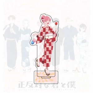 Acrylic 1 Stand Tv Anime 'opposite Opposites You And Me' Suzuki Summer Festival Version Custom Charm Phone Personalized, Keychain, Mô Hình Đứng Standee Anime,  In 2 Mặt, Cao 6cm, Trang Trí Decor Bàn Học, Balo