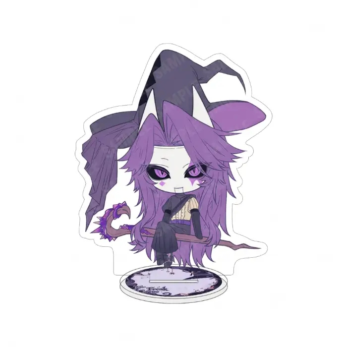 Acrylic Freak Circus Chibi Anime Gothic Keychain Stand - Desk Decor And Character Stand Custom Charm Phone Personalized, Keychain, Mô Hình Đứng Standee Anime, In 2 Mặt, Cao 6cm, Trang Trí Decor Bàn Học, Balo 3 Acrylic Freak Circus Chibi Anime Gothic Keychain Stand - Desk Decor And Character Stand Custom Charm Phone Personalized, Keychain, Mô Hình Đứng Standee Anime, In 2 Mặt, Cao 6cm, Trang Trí Decor Bàn Học, Balo - Ảnh 3