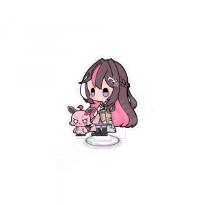 Acrylic Hololive Anime Squat Chibi Stand Keychain La+ Kronii Watami Chloe Desk Decor Custom Charm Phone Personalized, Keychain, Mô Hình Đứng Standee Anime, In 2 Mặt, Cao 6cm, Trang Trí Decor Bàn Học, Balo