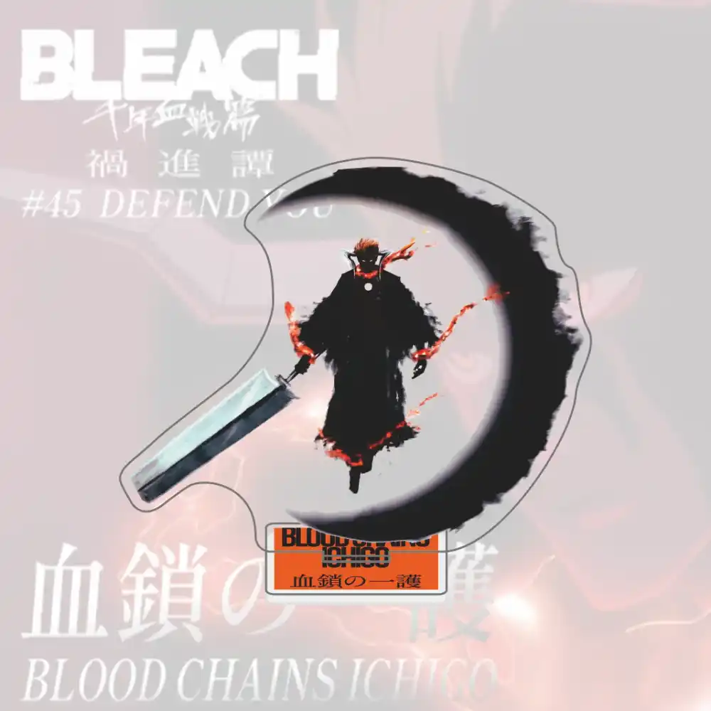 Acrylic Stand: Bleach Tybw Ichigo Kurosaki Hollow Form Final Bankai Figure Plate, Desktop Custom Charm Phone Personalized, Keychain, Mô Hình Đứng Standee Anime, In 2 Mặt, Cao 6cm, Trang Trí Decor Bàn Học, Balo 2 Acrylic Stand: Bleach Tybw Ichigo Kurosaki Hollow Form Final Bankai Figure Plate, Desktop Custom Charm Phone Personalized, Keychain, Mô Hình Đứng Standee Anime, In 2 Mặt, Cao 6cm, Trang Trí Decor Bàn Học, Balo - Ảnh 2