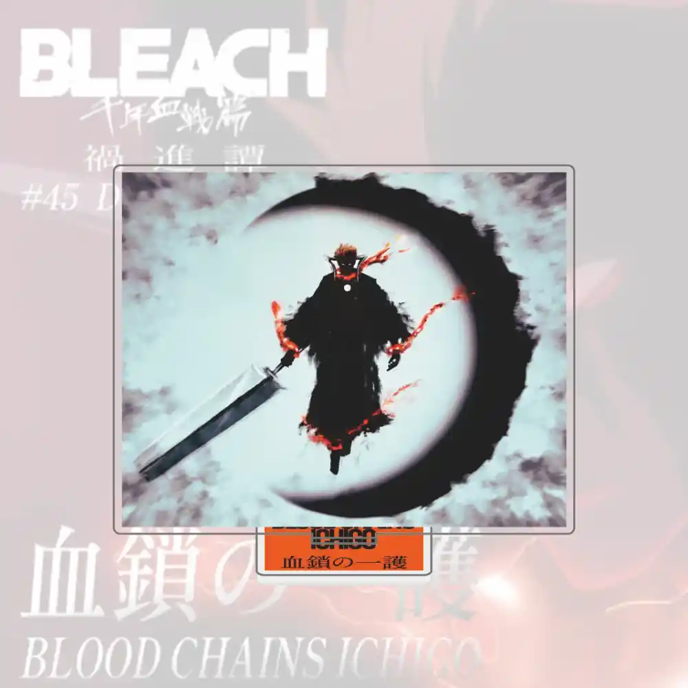 Acrylic Stand: Bleach Tybw Ichigo Kurosaki Hollow Form Final Bankai Figure Plate, Desktop Custom Charm Phone Personalized, Keychain, Mô Hình Đứng Standee Anime, In 2 Mặt, Cao 6cm, Trang Trí Decor Bàn Học, Balo 7 Acrylic Stand: Bleach Tybw Ichigo Kurosaki Hollow Form Final Bankai Figure Plate, Desktop Custom Charm Phone Personalized, Keychain, Mô Hình Đứng Standee Anime, In 2 Mặt, Cao 6cm, Trang Trí Decor Bàn Học, Balo - Ảnh 7