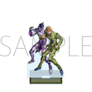 Acrylic Stand: Jojo's Bizarre Adventure Ora Ora Overdrive Ver, Jotaro Kujo Stardust Figure Custom Charm Phone Personalized, Keychain, Mô Hình Đứng Standee Anime, In 2 Mặt, Cao 6cm, Trang Trí Decor Bàn Học, Balo