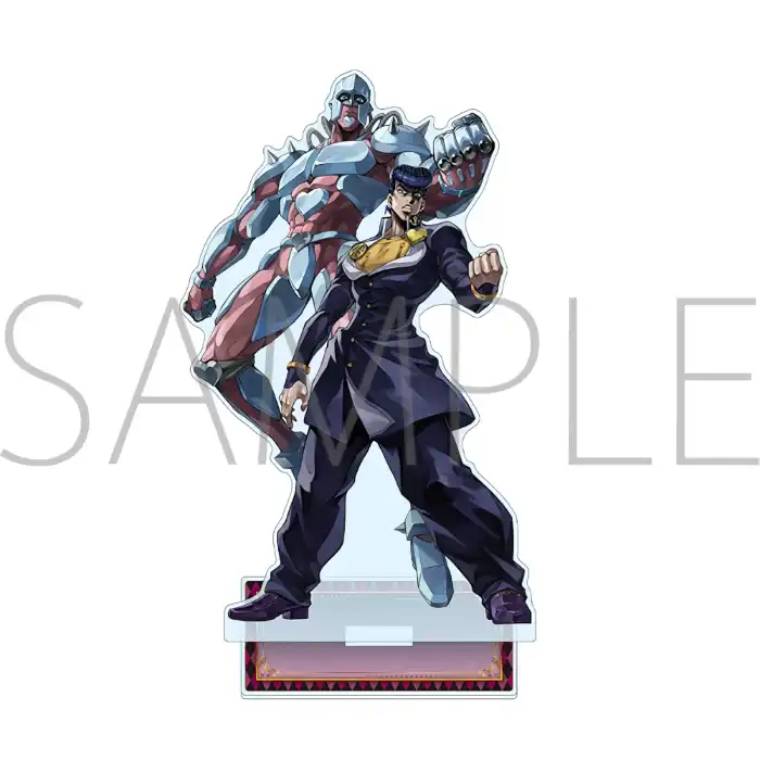 Acrylic Stand: Jojo's Bizarre Adventure Ora Ora Overdrive Ver, Jotaro Kujo Stardust Figure Custom Charm Phone Personalized, Keychain, Mô Hình Đứng Standee Anime, In 2 Mặt, Cao 6cm, Trang Trí Decor Bàn Học, Balo 10 Acrylic Stand: Jojo's Bizarre Adventure Ora Ora Overdrive Ver, Jotaro Kujo Stardust Figure Custom Charm Phone Personalized, Keychain, Mô Hình Đứng Standee Anime, In 2 Mặt, Cao 6cm, Trang Trí Decor Bàn Học, Balo - Ảnh 10