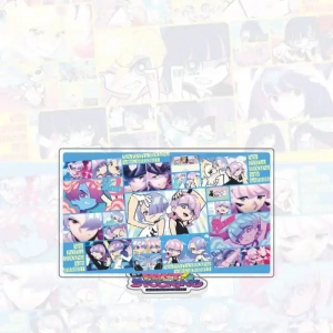 Acrylic Stand: New Panty And Stocking Newly Drawn Ver, Cute Anime Figure Plate, New Visual Custom Charm Phone Personalized, Keychain, Mô Hình Đứng Standee Anime,  In 2 Mặt, Cao 6cm, Trang Trí Decor Bàn Học, Balo