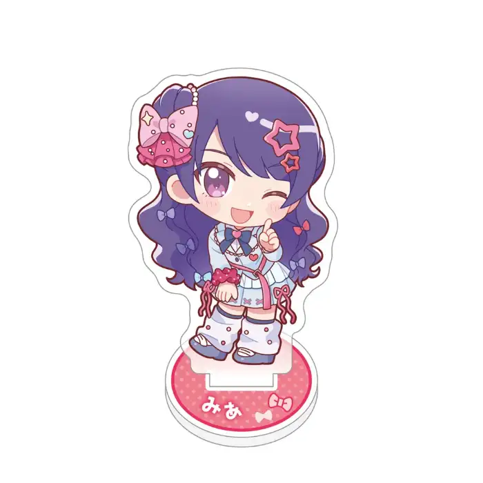 Acrylic Stand: Pretty Series Uniform Ver, Mirai Momoyama Laala Figure Plate, Idol Desktop Custom Charm Phone Personalized, Keychain, Mô Hình Đứng Standee Anime, In 2 Mặt, Cao 6cm, Trang Trí Decor Bàn Học, Balo 3 Acrylic Stand: Pretty Series Uniform Ver, Mirai Momoyama Laala Figure Plate, Idol Desktop Custom Charm Phone Personalized, Keychain, Mô Hình Đứng Standee Anime, In 2 Mặt, Cao 6cm, Trang Trí Decor Bàn Học, Balo - Ảnh 3