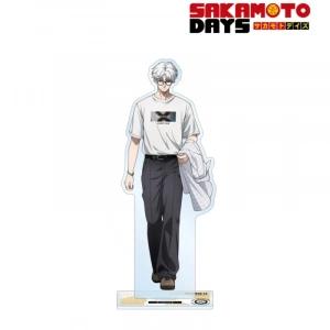 Acrylic Stand: Sakamoto Days Shopping Ver, Taro Sakamoto Shin Figure Plate, Anime Desktop Custom Charm Phone Personalized, Keychain, Mô Hình Đứng Standee Anime,  In 2 Mặt, Cao 6cm, Trang Trí Decor Bàn Học, Balo