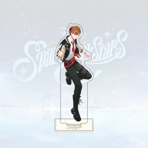 Acrylic Stand: Sparklink Stars, Cute Chibi Idol Figure Plate, Sparkle Stage Anime Desktop Custom Charm Phone Personalized, Keychain, Mô Hình Đứng Standee Anime,  In 2 Mặt, Cao 6cm, Trang Trí Decor Bàn Học, Balo