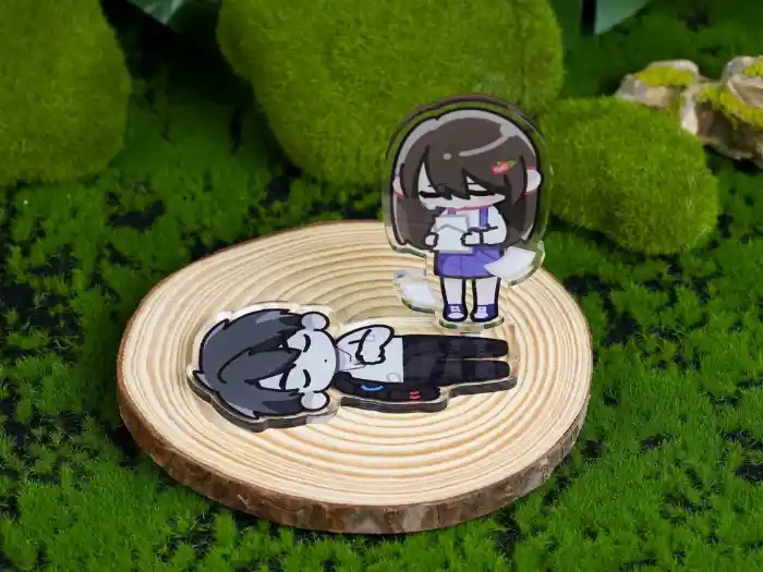 Acrylic Standing Plates For Ib Garry Anime Character Desktop Ornament Decorative Custom Charm Phone Personalized, Keychain, Mô Hình Đứng Standee Anime, In 2 Mặt, Cao 6cm, Trang Trí Decor Bàn Học, Balo 2 Acrylic Standing Plates For Ib Garry Anime Character Desktop Ornament Decorative Custom Charm Phone Personalized, Keychain, Mô Hình Đứng Standee Anime, In 2 Mặt, Cao 6cm, Trang Trí Decor Bàn Học, Balo - Ảnh 2