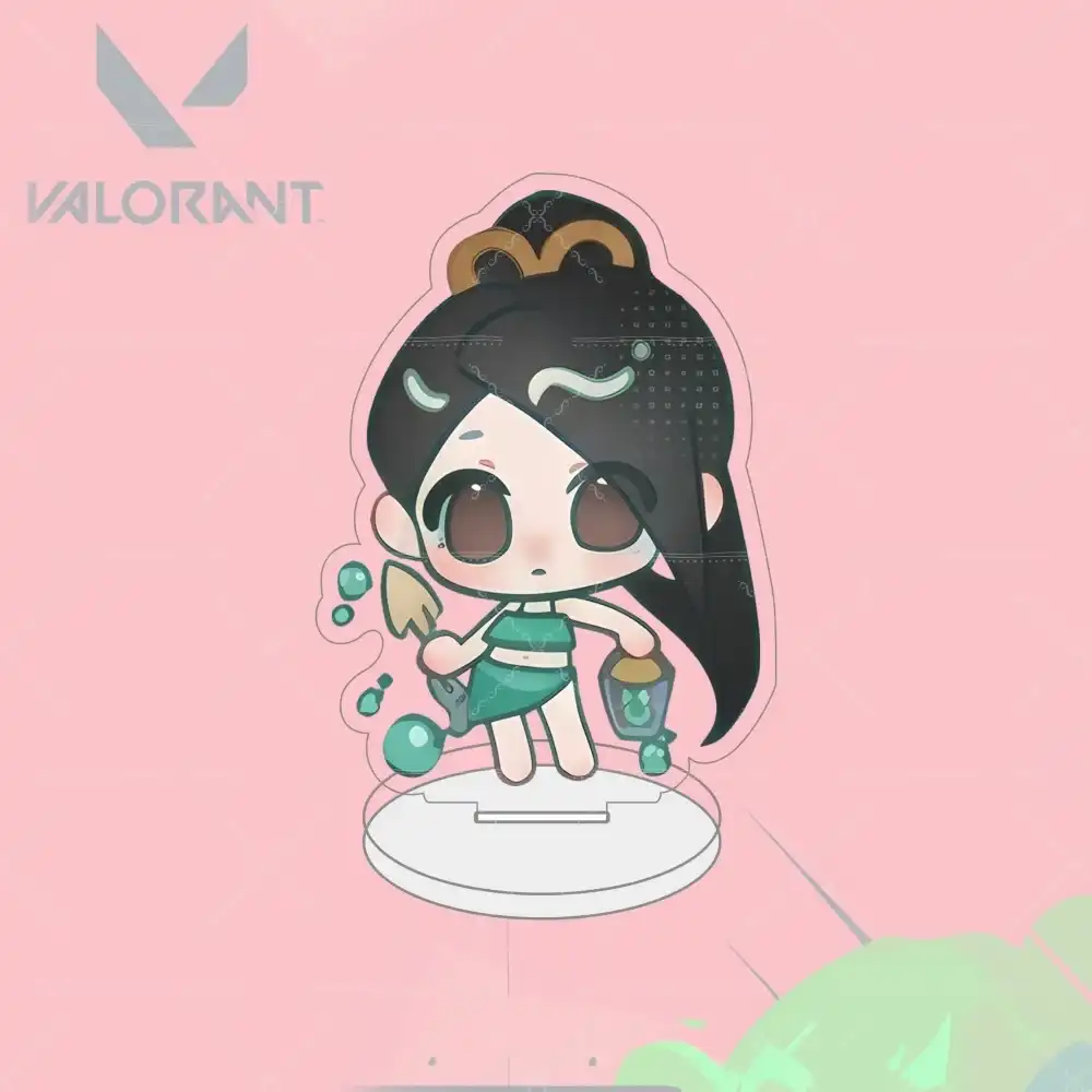 Acrylic Valorant Summer Chibi Stand Jett Keychain For Fans Collectible Figures Of Reyna Custom Charm Phone Personalized, Keychain, Mô Hình Đứng Standee Anime, In 2 Mặt, Cao 6cm, Trang Trí Decor Bàn Học, Balo 10 Acrylic Valorant Summer Chibi Stand Jett Keychain For Fans Collectible Figures Of Reyna Custom Charm Phone Personalized, Keychain, Mô Hình Đứng Standee Anime, In 2 Mặt, Cao 6cm, Trang Trí Decor Bàn Học, Balo - Ảnh 10