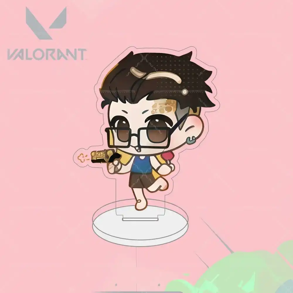 Acrylic Valorant Summer Chibi Stand Jett Keychain For Fans Collectible Figures Of Reyna Custom Charm Phone Personalized, Keychain, Mô Hình Đứng Standee Anime, In 2 Mặt, Cao 6cm, Trang Trí Decor Bàn Học, Balo 4 Acrylic Valorant Summer Chibi Stand Jett Keychain For Fans Collectible Figures Of Reyna Custom Charm Phone Personalized, Keychain, Mô Hình Đứng Standee Anime, In 2 Mặt, Cao 6cm, Trang Trí Decor Bàn Học, Balo - Ảnh 4