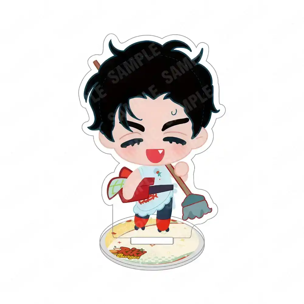 Alien Stage Acrylic Stand Keychain Mizi Ivan Sua Cute Chibi Waiter‑style Character Anime Custom Charm Phone Personalized, Keychain, Mô Hình Đứng Standee Anime, In 2 Mặt, Cao 6cm, Trang Trí Decor Bàn Học, Balo 2 Alien Stage Acrylic Stand Keychain Mizi Ivan Sua Cute Chibi Waiter‑style Character Anime Custom Charm Phone Personalized, Keychain, Mô Hình Đứng Standee Anime, In 2 Mặt, Cao 6cm, Trang Trí Decor Bàn Học, Balo - Ảnh 2