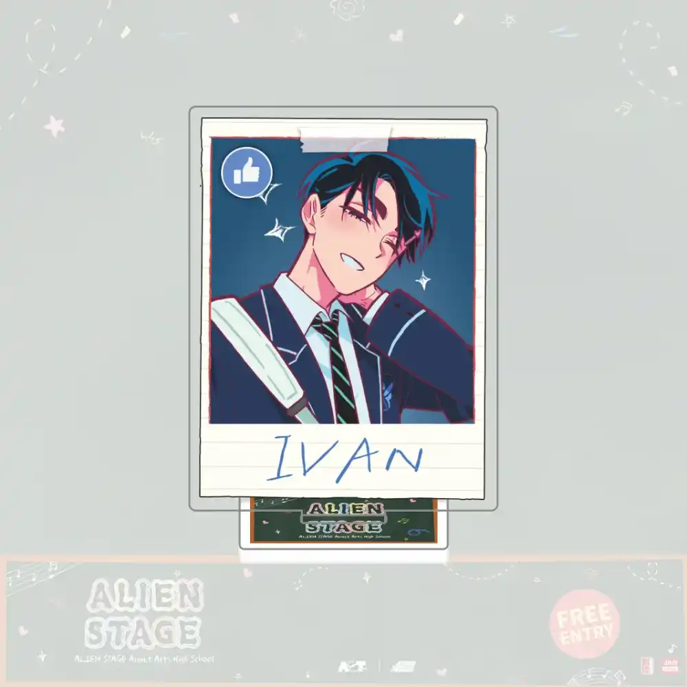 Alien Stage Alnst High School Uniform Acrylic Stand, Ivan Till Sua Mizi Figure Standee, Anime Custom Charm Phone Personalized, Keychain, Mô Hình Đứng Standee Anime, In 2 Mặt, Cao 6cm, Trang Trí Decor Bàn Học, Balo 2 Alien Stage Alnst High School Uniform Acrylic Stand, Ivan Till Sua Mizi Figure Standee, Anime Custom Charm Phone Personalized, Keychain, Mô Hình Đứng Standee Anime, In 2 Mặt, Cao 6cm, Trang Trí Decor Bàn Học, Balo - Ảnh 2
