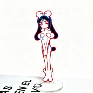 Alien Stage Cute Acrylic Signboard Collection Mizi Milo Ivan Character Stands Bunny Cat Custom Charm Phone Personalized, Keychain, Mô Hình Đứng Standee Anime, In 2 Mặt, Cao 6cm, Trang Trí Decor Bàn Học, Balo