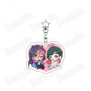 Alien Stage Mizi Sua Acrylic Stand Keychain Cute Chibi Angel Devil Figure Standing Sign Custom Charm Phone Personalized, Keychain, Mô Hình Đứng Standee Anime, In 2 Mặt, Cao 6cm, Trang Trí Decor Bàn Học, Balo