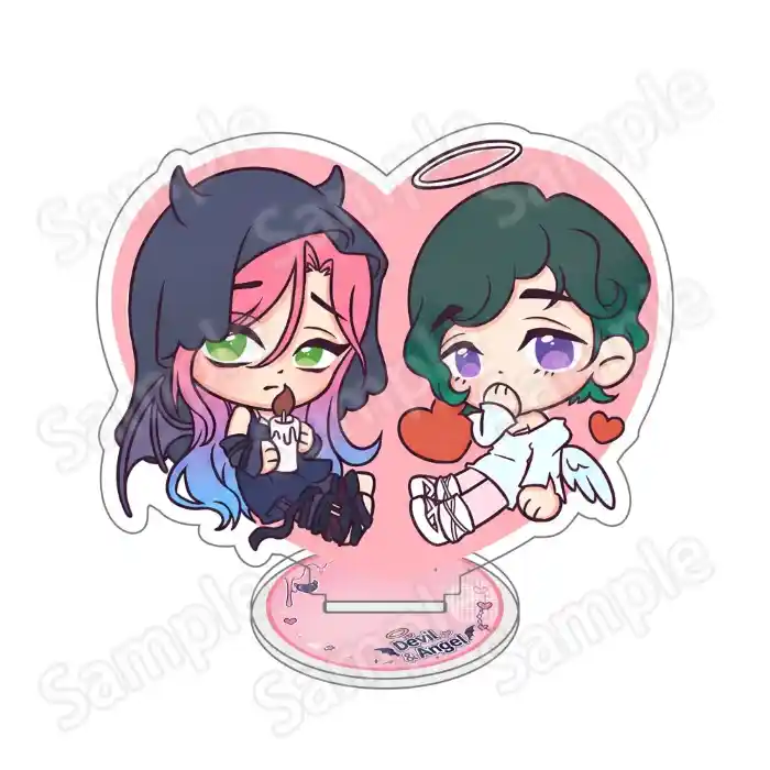 Alien Stage Mizi Sua Acrylic Stand Keychain Cute Chibi Angel Devil Figure Standing Sign Custom Charm Phone Personalized, Keychain, Mô Hình Đứng Standee Anime, In 2 Mặt, Cao 6cm, Trang Trí Decor Bàn Học, Balo 3 Alien Stage Mizi Sua Acrylic Stand Keychain Cute Chibi Angel Devil Figure Standing Sign Custom Charm Phone Personalized, Keychain, Mô Hình Đứng Standee Anime, In 2 Mặt, Cao 6cm, Trang Trí Decor Bàn Học, Balo - Ảnh 3